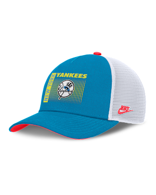 New York Yankees Neon 90s Rise Men's Nike Dri-FIT MLB Trucker